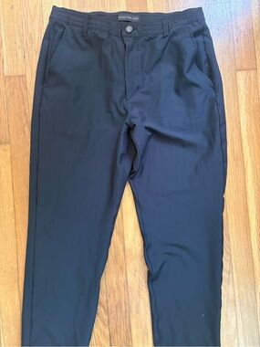 Marc New York Men's Black Stretch performance Pants